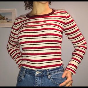 Striped long sleeve shirt